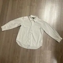 コムサイズム　長袖シャツ フォーマル 120A ホワイト