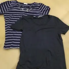 ローラアシュレイ GLACIER レディース 半袖Tシャツ 2枚セット Lサイズのサムネイル