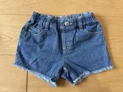 デニムハーフパンツ ゴムウエスト　F.O.KIDS