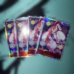 ワンピースカードヒロインエディションSR ウタ4枚セット
