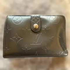 ルイ・ヴィトン「モノグラム・マット」 二つ折り財布　ポルトモネ・ビエ・ヴィエノ