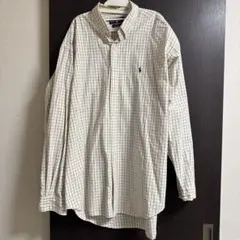 RalphLauren BLAKE シャツ　イエロー　チェック