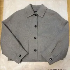 ZARA ZW COLLECTION ダブルフェイスウールブレンドジャケット S