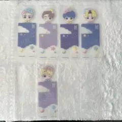 TinyTAN ブックマークコレクション5種セット