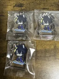 刀剣乱舞　刀猫男士　3周年　アクリルブロック　三日月宗近