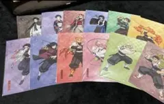 鬼滅の刃 アニプレックスオンラインくじ クリアファイル セミコンプリートセット