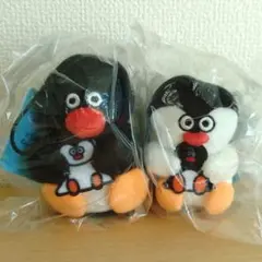 ピングー × 松本セイジ ぬいぐるみ マスコット ピングー ピンガ 2/3