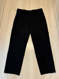 EZY アンクルパンツ　ウィンドウペン　ネイビー