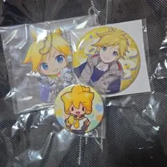初音ミク 鏡音レン アクリルキーホルダー 缶バッジ - メルカリ