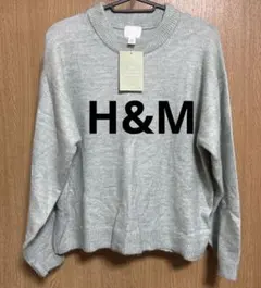 H&Mビーズセーター ライトグリーン XS サイズ