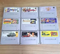 スーパーファミコン ソフト 8本セット まとめ売り