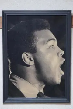 モハメド・アリ　ポスター　額付き