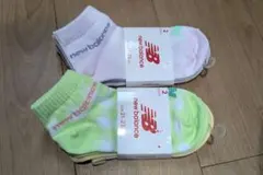 新品未使用new balance キッズ靴下４足セット 21-23cm新学期準備