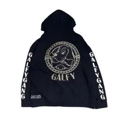 ゲバゲバ90分 パーカー ブラック M ゲバおじさん Tシャツ トレーナー 