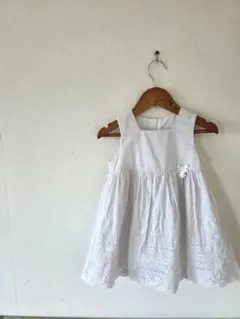 タルティーヌエショコラ　上品　刺繍レース　ワンピース　90のサムネイル