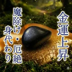 特級呪物SSS】黒龍覚醒霊石｜金運上昇・宝くじ当選報告あり・厄除け守