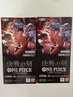 ワンピース 決戦の刻 box & バラ23パック - メルカリ
