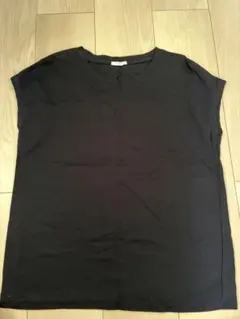 GU ノースリーブ カットソー ブラック Mサイズ