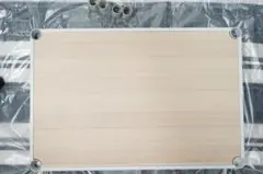 ルミナスラテ スチールラック ウッドシェルフ 棚板 60cm×40cm 木目調のサムネイル