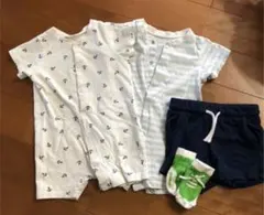 ロンパースズボン靴下セット　70センチ　h&m