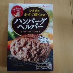 ハウス ハンバーグヘルパー 4〜5個分×2袋