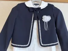ネイビージャケットスカートセット　130㎝