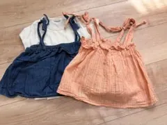 100サイズ｜女の子｜2枚セット｜1枚オマケ｜Tシャツ