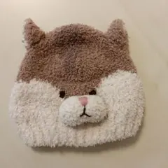 アカチャンホンポの芝犬ベビーニット帽