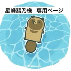 星峰翡乃様 専用ページ