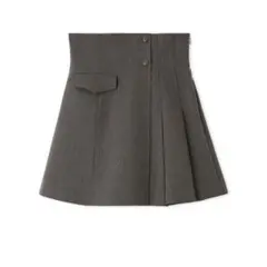 SNIDEL プリーツスカショーパン グレー 1