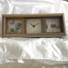 写真が入る時計 ナチュラルデザイン
