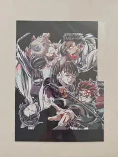 鬼滅の刃 無限城編 映画　入場者特典 フィナーレ　エンドロールイラストカード