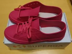 SUPERGA Pink レインシューズ 新品