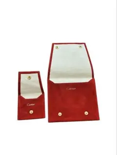 【Cartier】アクセサリーケース　リングケース　布袋　　小物入れ