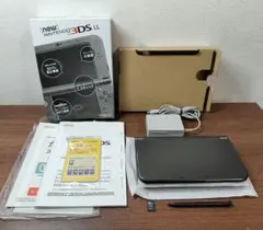 New ニンテンドー3DS LL メタリックブラック 箱付き