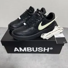 未使用 アンブッシュ ナイキ エアフォース1 ロー ブラック 25.5センチ 国内2月11日/2月28日/3月9日発売予定】アンブッシュ × ナイキ エア