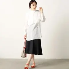 【NOLLEY'S】2wayレイヤードブラウス