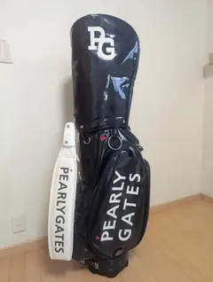 新品 未使用 PEARLY GATES エナメルキャディバッグ 定番ゴルフバック 新品 未使用 PEARLY GATES エナメル キャディバッグ ゴルフ