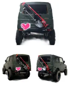 ☆ジムニー☆jimny☆JB23☆ハイリフトジャッキホルダー☆スコップ
