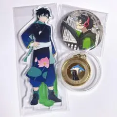 ワイテルズ　シャークん　アクリルスタンド 缶バッジ メダル 3点まとめ売り