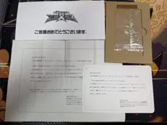 当選通知書のみ　封筒　台紙付き　光の創造神ホルアクティ　DUEL ART版のサムネイル