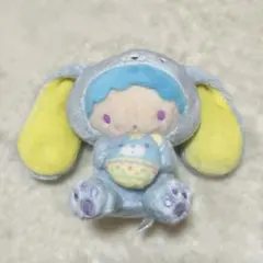 キキララうさぎ マスコットキーホルダー シナモロール パース　サンリオセット売り