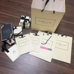 Jo Malone 紙袋 + 空箱 + メッセージカード リボン付 10点セット