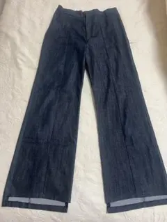 ワイドレッグデニムパンツ サイズ38のサムネイル