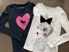 abercrombie &H&Mキッズ 長袖Tシャツ　２枚セット 150