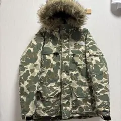 r*r様 ノースフェイス マクマードパーカー ダウンパーカー 迷彩/カモフラ タ