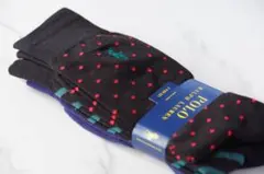 POLOポロラルフローレン【3足セット】上品でおしゃれなソックス【新品です】