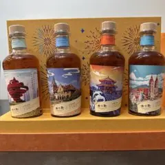 青島 シングルモルトウイスキー200ml×4本 ギフトセット 中国限定のサムネイル