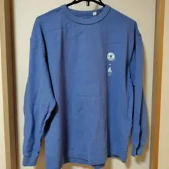 グローバルワーク 青色 長袖トレーナー
