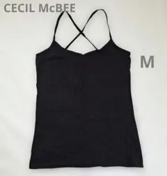 CECIL McBEE♡キャミソール　トップス　Mサイズ　綿100%　天然素材